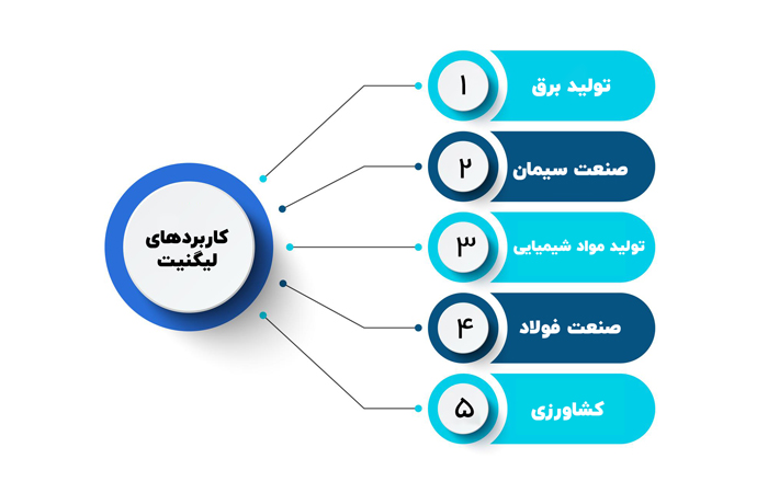 کاربردهای لیگنیت